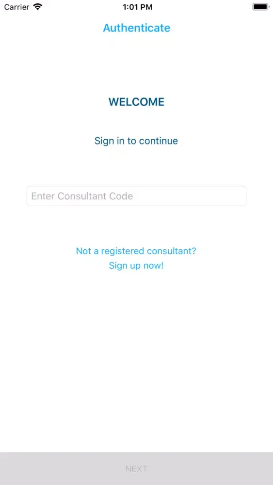 Tangkapan layar AMC Cookware SA Consultant App