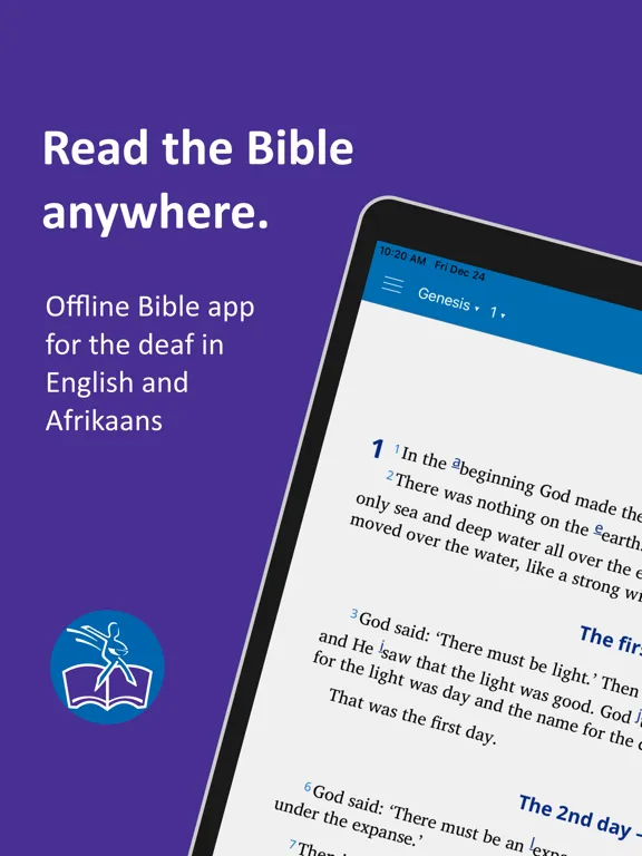 تصاویر Bibles for the Deaf (EBD, ABD) iPad 