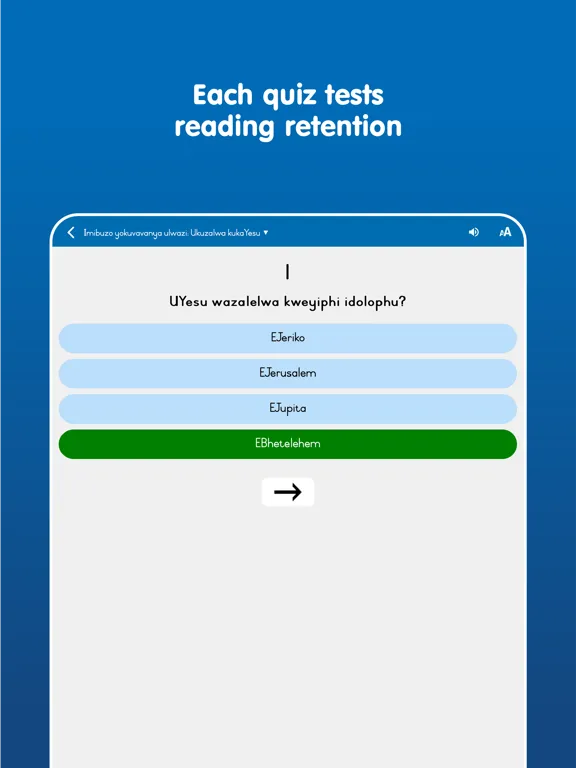 Bible Stories (IsiXhosa) iPad 应用截图