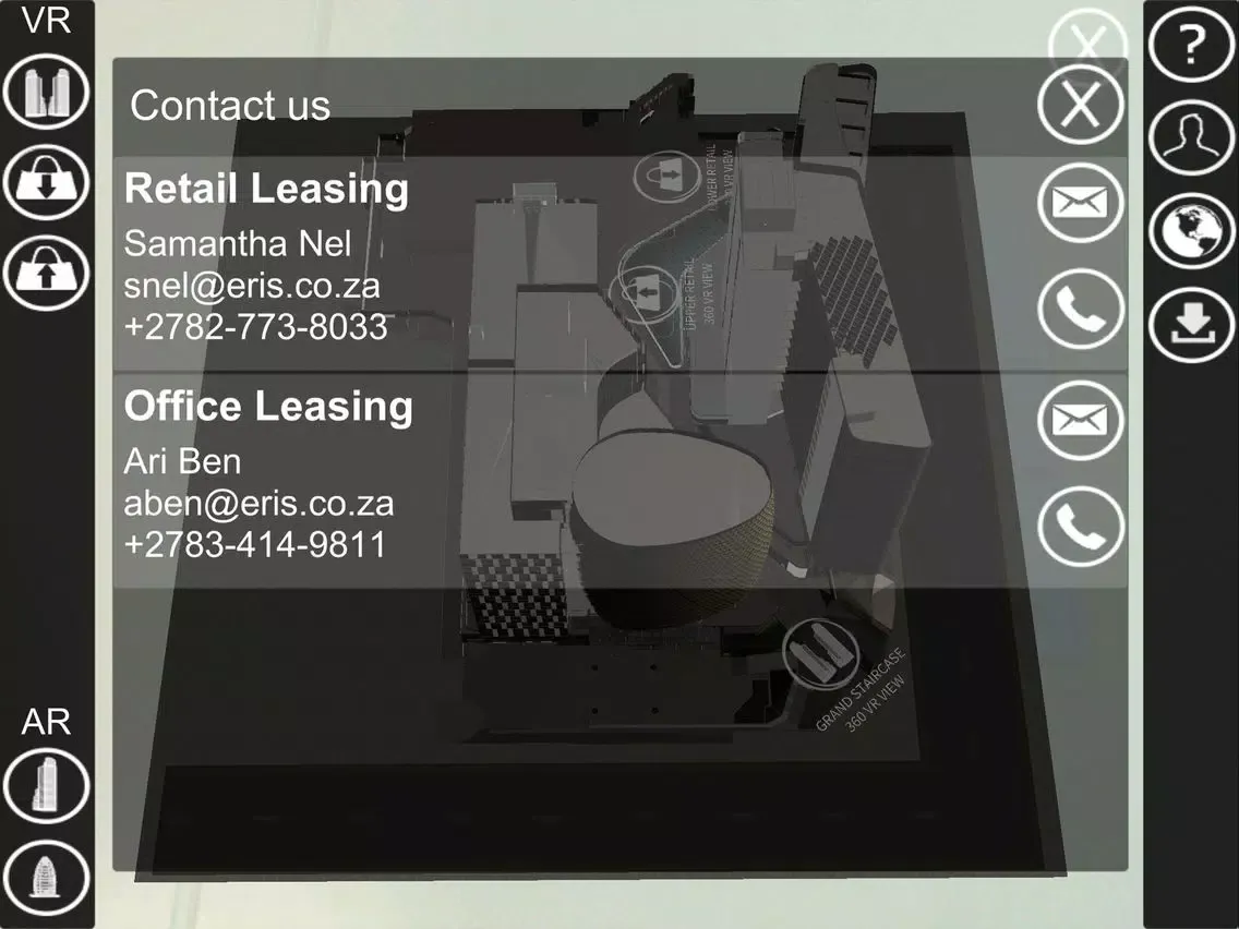 Capturas de tela do Eris Property Group iPad 