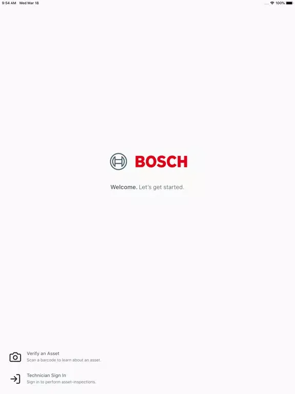 Bosch Smart Inspection iPad  Screenshots