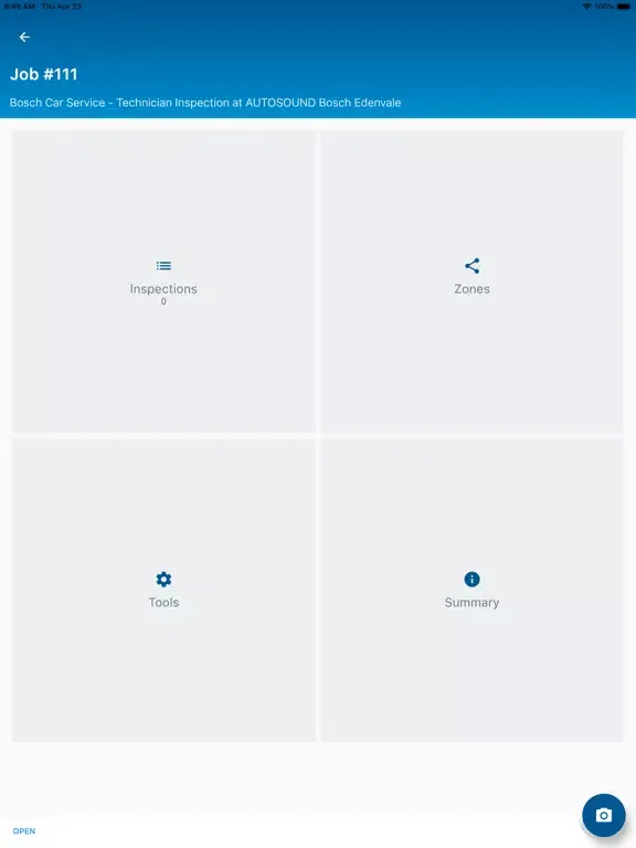 Bosch Smart Inspection iPad  Screenshots
