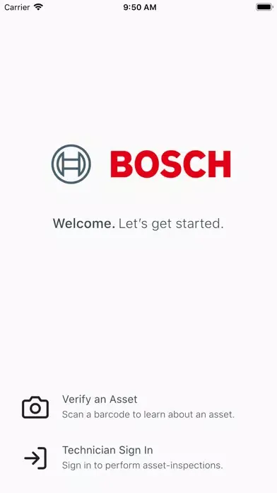 Bosch Smart Inspection Screenshots