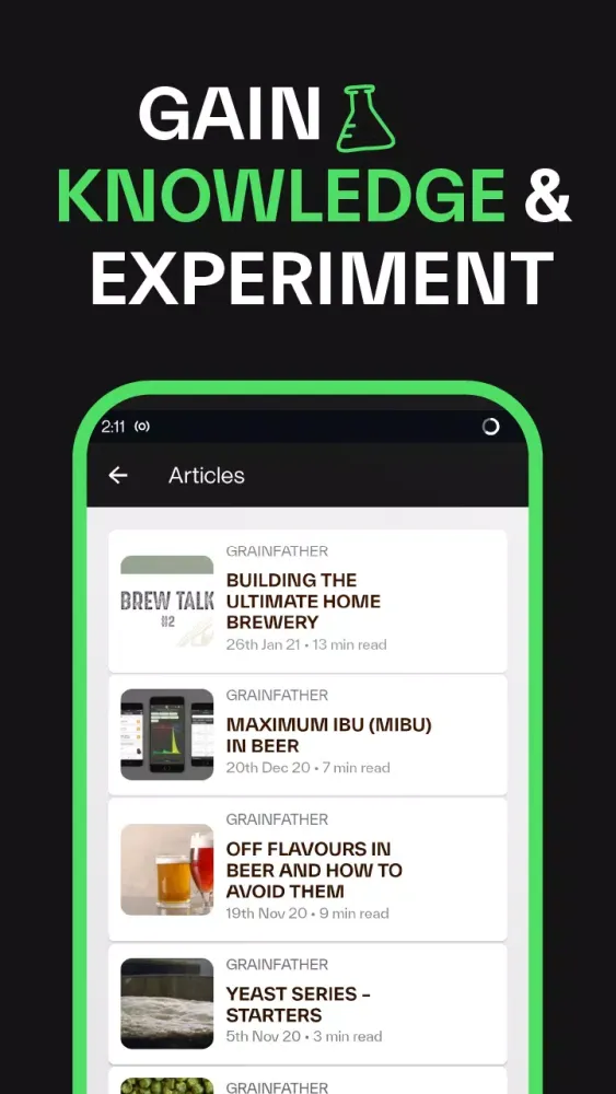 Grainfather Community Screenshots