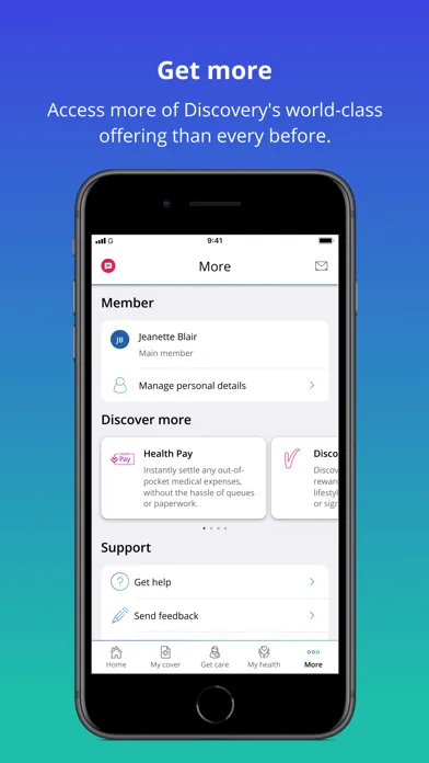 Discovery Health App スクリーンショット