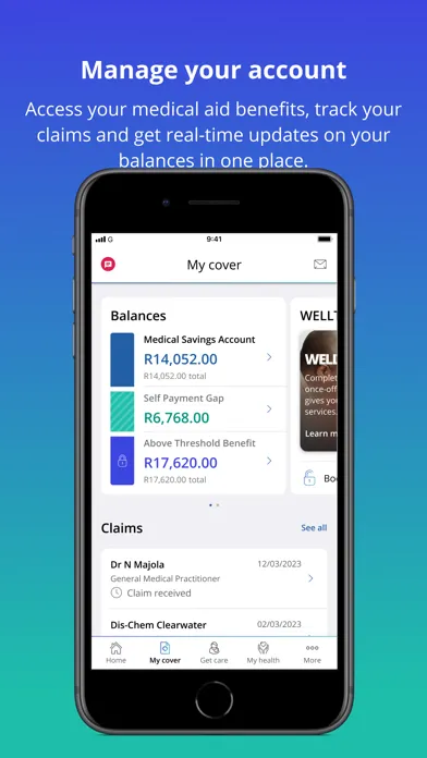 Discovery Health App スクリーンショット