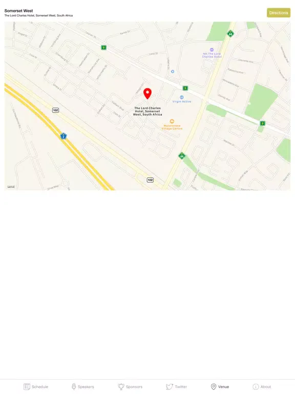 Tangkapan layar Kotlin Everywhere South Africa iPad 