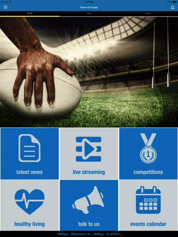 Screenshot di Game On Rugby iPad 