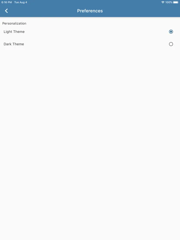 Ảnh chụp màn hình của GQM Mobile iPad 