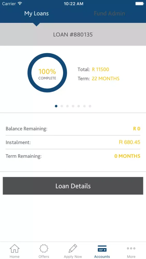 Ảnh chụp màn hình của Fundi SmartApp