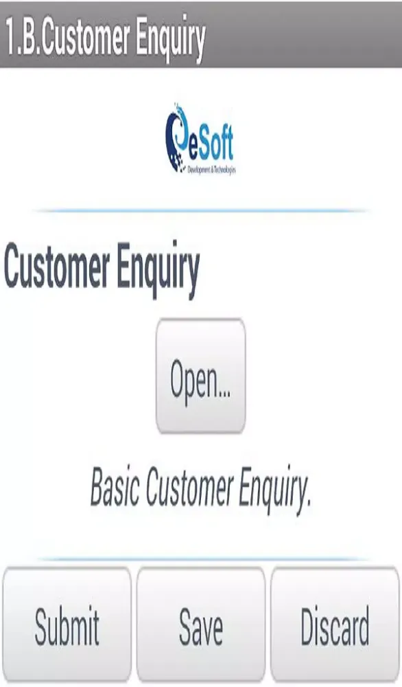 Ảnh chụp màn hình của eForms
