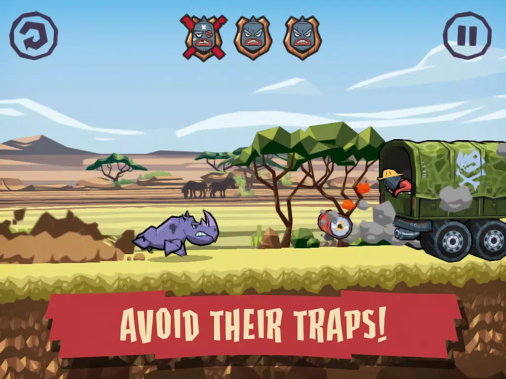 Rhino Raid 스크린샷