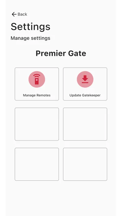 Gatekeeper Manager Screenshots