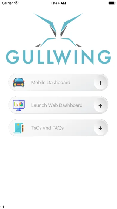 Zrzuty ekranu Gullwing Trip Monitor