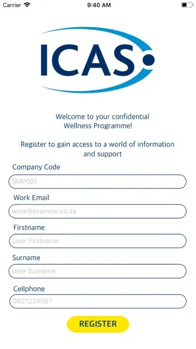 ICAS On the Go Screenshots