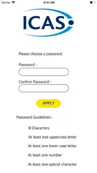 ICAS On the Go Screenshots