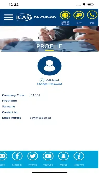 ICAS On the Go Screenshots