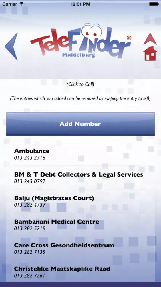 TeleFinder Middelburg Screenshots