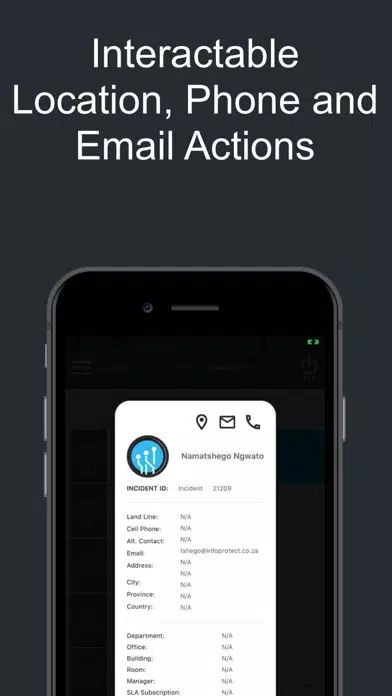 Cherwell Mobile - Infoprotect Screenshots