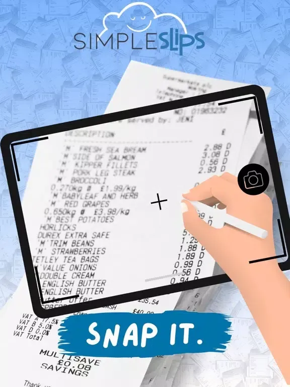 Скриншоты Simple Slips iPad 