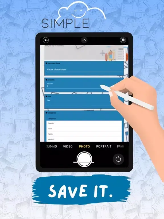 Скриншоты Simple Slips iPad 
