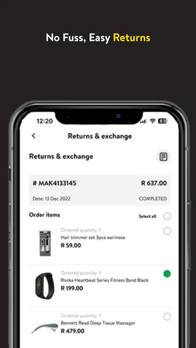 Tangkapan skrin Makro Online Shopping