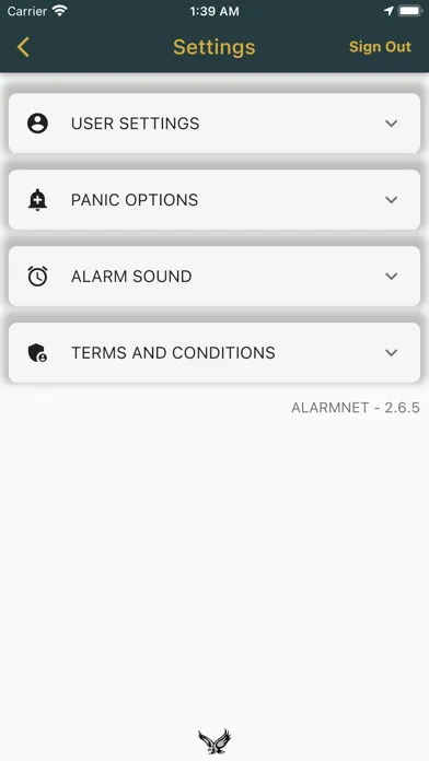 Alarmnet SOS Screenshots