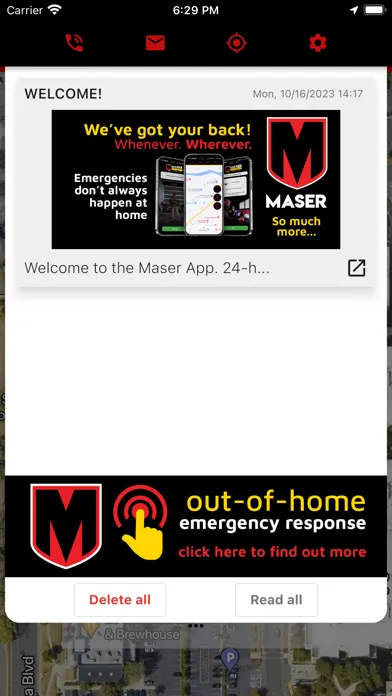 Maser Security سکرین شاٹس