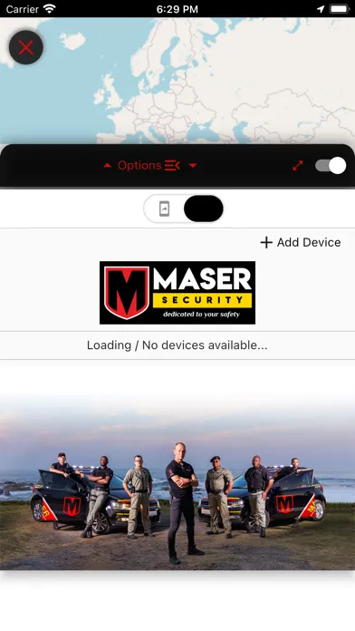 Maser Security سکرین شاٹس