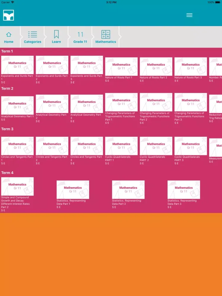 Mindset App iPad 应用截图