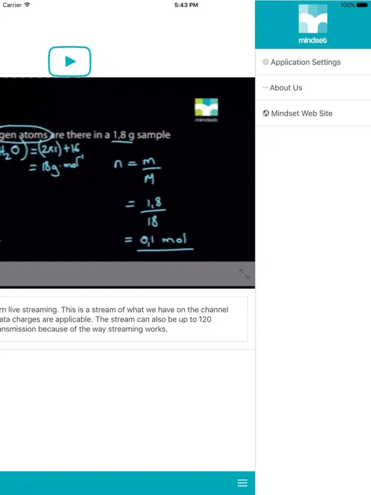 Capturas de tela do Mindset Learn iPad 