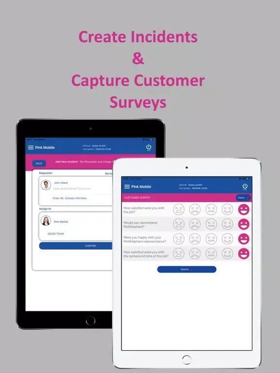 Скриншоты Cherwell Mobile for Pink iPad 