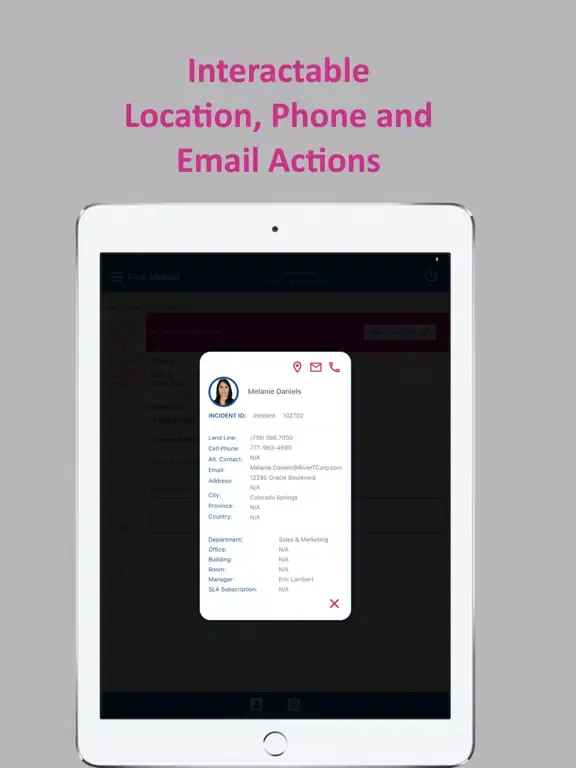 Скриншоты Cherwell Mobile for Pink iPad 