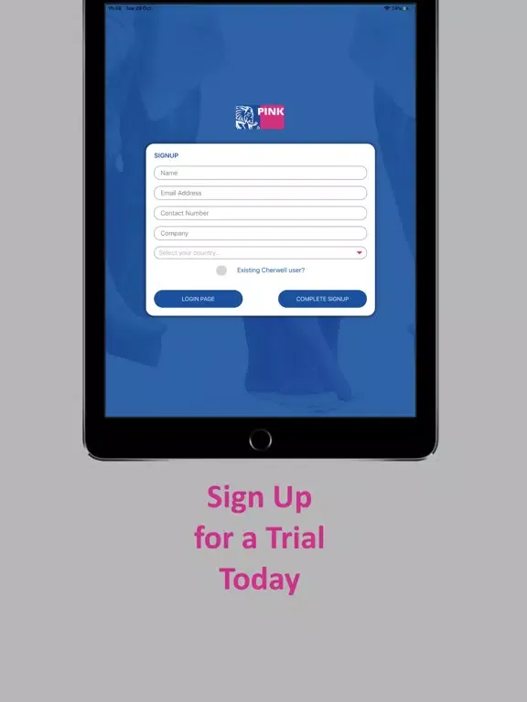 Скриншоты Cherwell Mobile for Pink iPad 