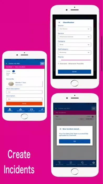 Скриншоты Cherwell Mobile for Pink
