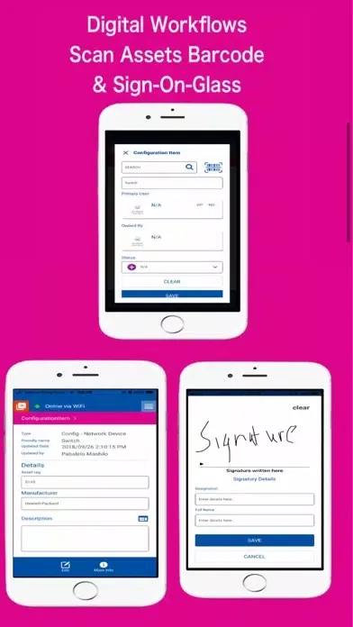 Скриншоты Cherwell Mobile for Pink