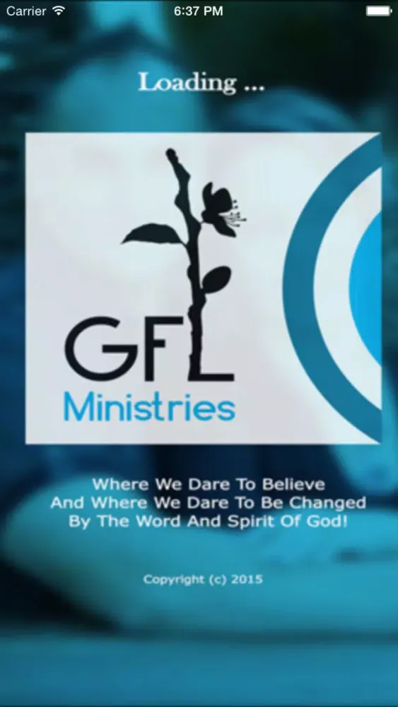 Tangkapan skrin GFLMinistries