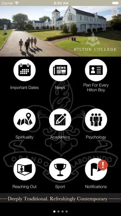 Tangkapan skrin Hilton College KZN