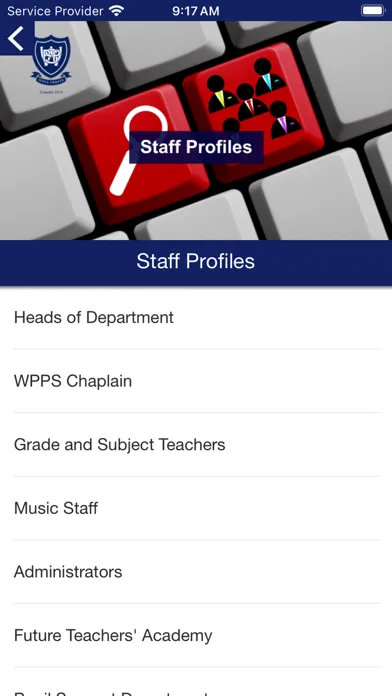 Screenshot di Western Province Prep School