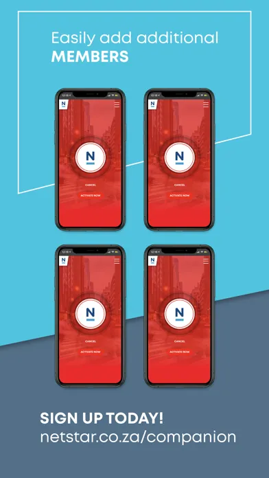 Tangkapan skrin Netstar Companion