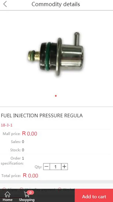 Ảnh chụp màn hình của PEREDE AUTO PARTS ONLINE SHOP