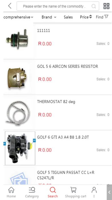 Ảnh chụp màn hình của PEREDE AUTO PARTS ONLINE SHOP