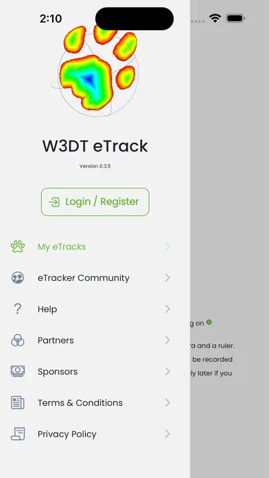 ภาพหน้าจอของ W3DT eTrack