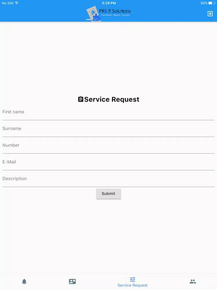 Captures d'écran de PRS IT Solutions iPad 