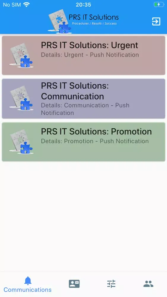 Captures d'écran de PRS IT Solutions