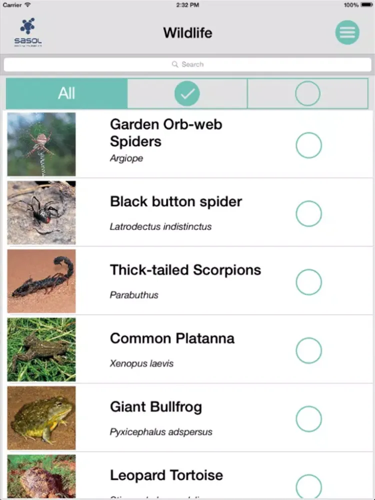 صور Sasol Wildlife for Beginners (Full): Quick facts, photos and videos of 46 southern African animals iPad 