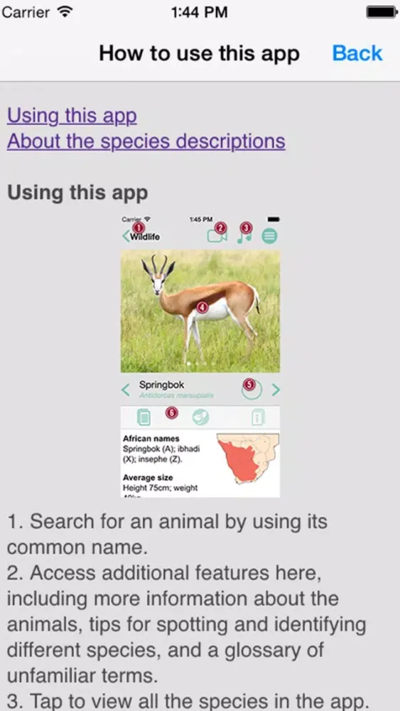 صور Sasol Wildlife for Beginners (Full): Quick facts, photos and videos of 46 southern African animals