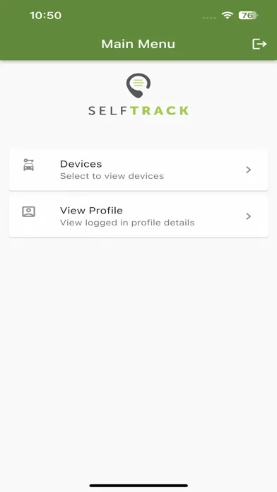 Captures d'écran de Selftrack Tracking