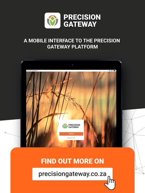 Precision Gateway iPad  Screenshots
