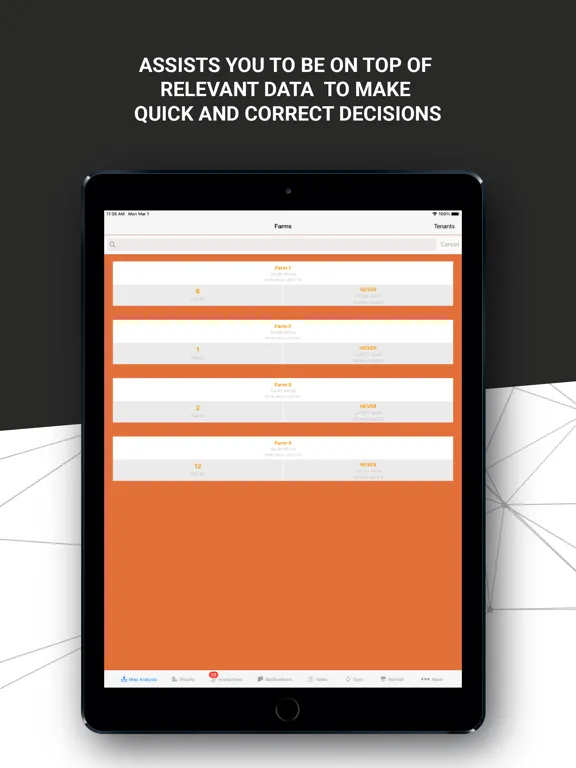 Precision Gateway iPad  Screenshots